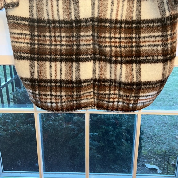 Blank NYC Cassie Plaid Shacket Size Medium - Picture 10 of 15